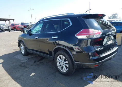 2014 Nissan Rogue Sv из США, поврежденный, VIN 5N1AT2MV4EC821732